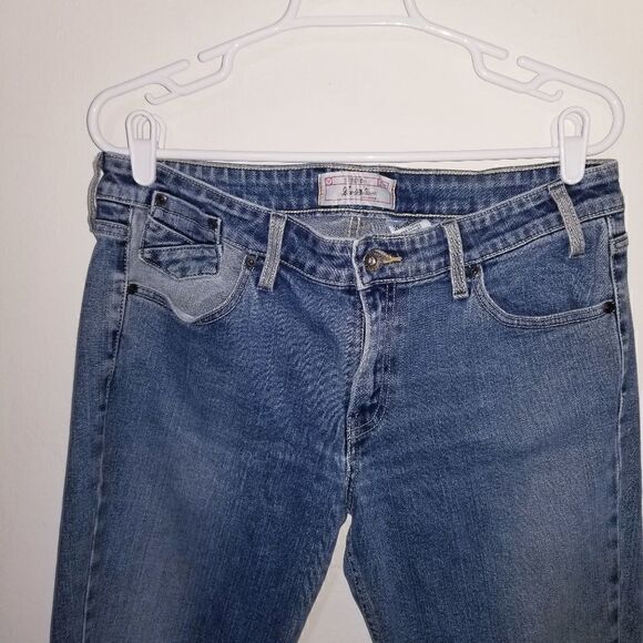 Levi Strauss Stretch Jeans Junior 11 wide leg. ^ - Picture 6 of 7